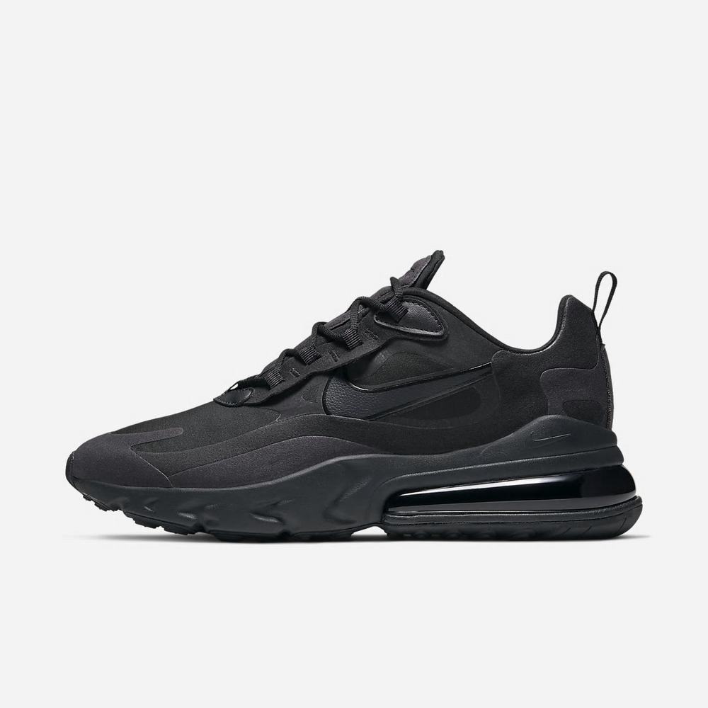 Sneakers Nike Air Max 270 React Noir 8560-293 Black/Oil Grey/Black/Oil Grey Homme | ZQX-44690231